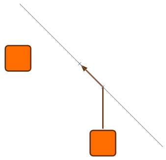 interaction create edge octilinear