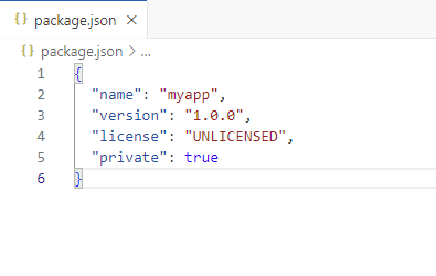 Added a `package.json` file